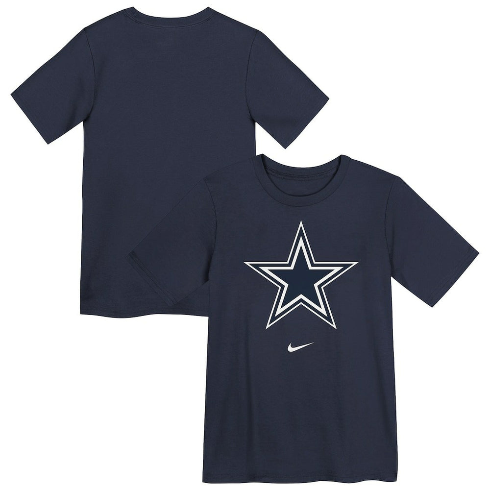 Nike Dallas Cowboys Preschool Primary Logo Legend Performance T-Shirt Navy