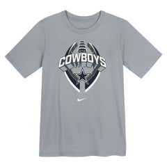 Nike Dallas Cowboys Preschool Icon Legend Dri-FIT T-Shirt Gray
