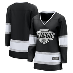 Los Angeles Kings Fanatics Women's Home Breakaway Jersey - Black - NHL 202213064