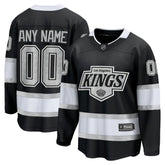Los Angeles Kings Fanatics Home Breakaway Custom Jersey - Black - NHL 202213066