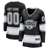 Los Angeles Kings Fanatics Women's Home Breakaway Custom Jersey - Black - NHL 202213068