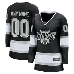 Los Angeles Kings Fanatics Women's Home Breakaway Custom Jersey - Black - NHL 202213068