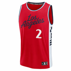 Kawhi Leonard LA Clippers Youth Fast Break Replica Player Jersey Statement Edition Red | Fanatics
