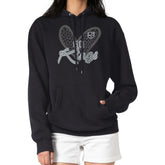 Los Angeles Kings G-III 4Her by Carl Banks Women's Animal Print Heart Fleece Pullover Hoodie - Black - NHL 202213932
