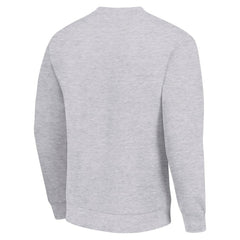Seattle Kraken Starter Stick And Puck Logo Fleece Pullover Sweatshirt - Heather Gray - NHL 202215850