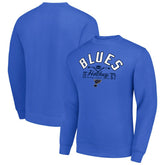 St. Louis Blues Starter Stick And Puck Logo Fleece Pullover Sweatshirt - Royal - NHL 202215851