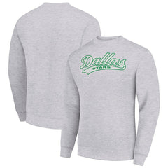 Dallas Stars Starter Tailsweep City Pullover Sweatshirt - Heather Gray - NHL 202215933