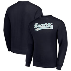 Seattle Kraken Starter Tailsweep City Pullover Sweatshirt - Navy - NHL 202215983