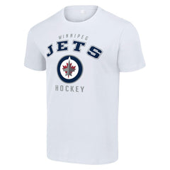 Winnipeg Jets Starter Logo T-Shirt - White - NHL 202216088