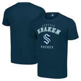 Seattle Kraken Starter Logo T-Shirt - Navy - NHL 202216105