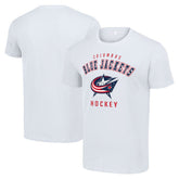 Columbus Blue Jackets Starter Logo T-Shirt - White - NHL 202216128