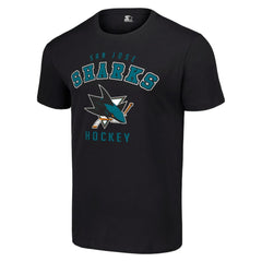 San Jose Sharks Starter Logo T-Shirt - Black - NHL 202216145
