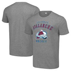 Colorado Avalanche Starter Logo T-Shirt - Heather Gray - NHL 202216154