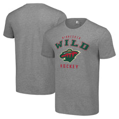 Minnesota Wild Starter Logo T-Shirt - Heather Gray - NHL 202216161