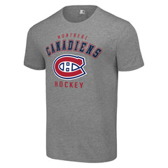 Montreal Canadiens Starter Logo T-Shirt - Heather Gray - NHL 202216162