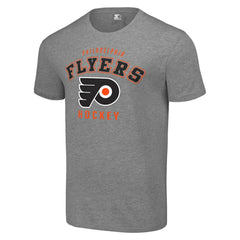 Philadelphia Flyers Starter Logo T-Shirt - Heather Gray - NHL 202216168