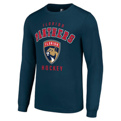 Florida Panthers Starter Logo Long Sleeve T-Shirt - Navy - NHL 202216204