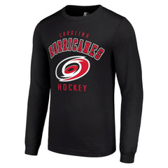 Carolina Hurricanes Starter Logo Long Sleeve T-Shirt - Black - NHL 202216207
