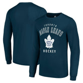 Toronto Maple Leafs Starter Logo Long Sleeve T-Shirt - Navy - NHL 202216215