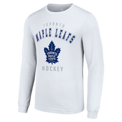 Toronto Maple Leafs Starter Logo Long Sleeve T-Shirt - White - NHL 202216238