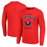 Washington Capitals Starter Logo Long Sleeve T-Shirt - Red - NHL 202216247