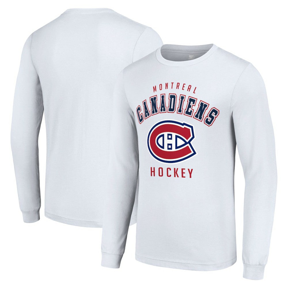 Montreal Canadiens Starter Logo Long Sleeve T-Shirt - White - NHL 202216249