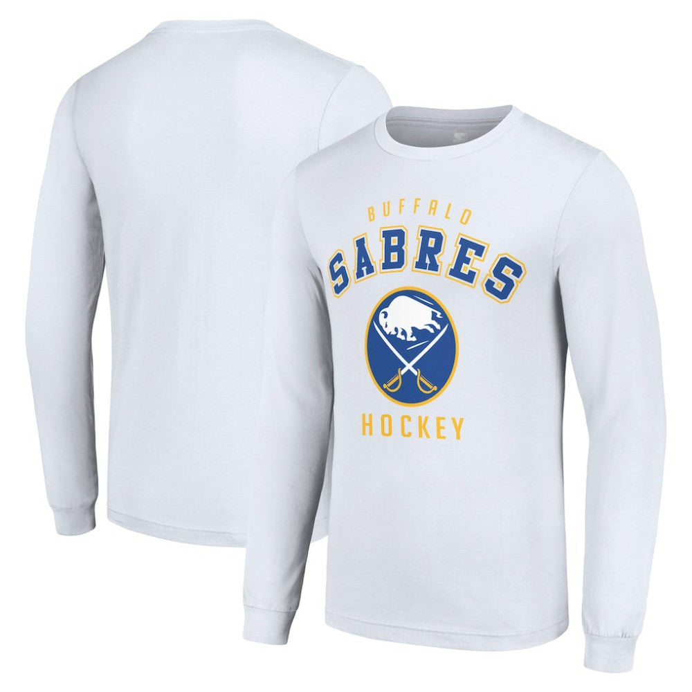 Buffalo Sabres Starter Logo Long Sleeve T-Shirt - White - NHL 202216254