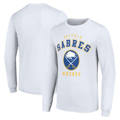 Buffalo Sabres Starter Logo Long Sleeve T-Shirt - White - NHL 202216254