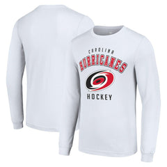 Carolina Hurricanes Starter Logo Long Sleeve T-Shirt - White - NHL 202216260