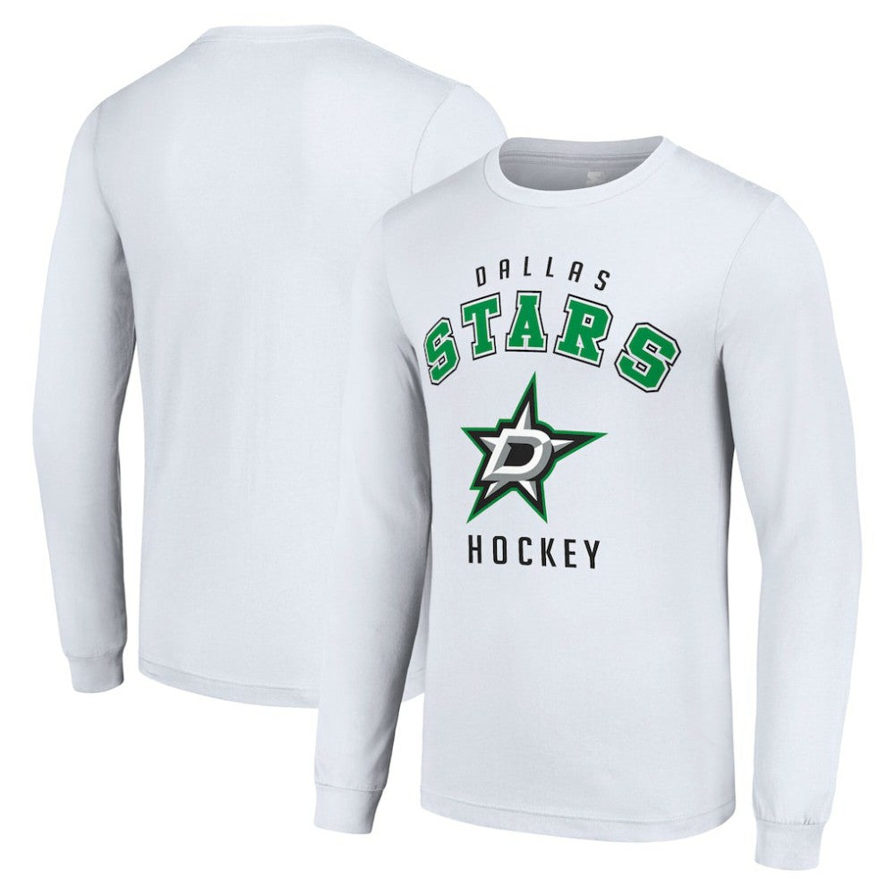 Dallas Stars Starter Logo Long Sleeve T-Shirt - White - NHL 202216267