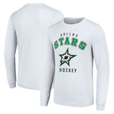 Dallas Stars Starter Logo Long Sleeve T-Shirt - White - NHL 202216267