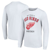 Detroit Red Wings Starter Logo Long Sleeve T-Shirt - White - NHL 202216268