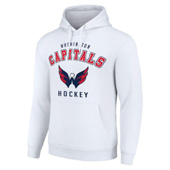 Washington Capitals Starter Logo Pullover Hoodie - White - NHL 202216328