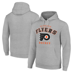 Philadelphia Flyers Starter Logo Pullover Hoodie - Heather Gray - NHL 202216350
