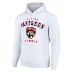 Florida Panthers Starter Logo Pullover Hoodie - White - NHL 202216357