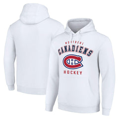 Montreal Canadiens Starter Logo Pullover Hoodie - White - NHL 202216360