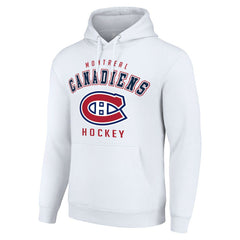 Montreal Canadiens Starter Logo Pullover Hoodie - White - NHL 202216360