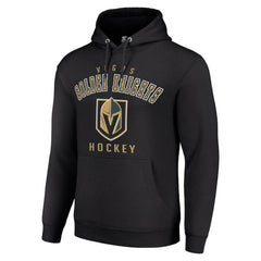 Vegas Golden Knights Starter Logo Pullover Hoodie - Black - NHL 202216390