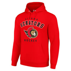 Ottawa Senators Starter Logo Pullover Hoodie - Red - NHL 202216408