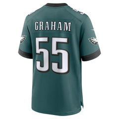Nike Brandon Graham Philadelphia Eagles Team Game Jersey Midnight Green