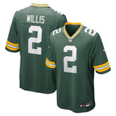Nike Malik Willis Green Bay Packers Game Jersey Green