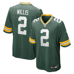 Nike Malik Willis Green Bay Packers Game Jersey Green