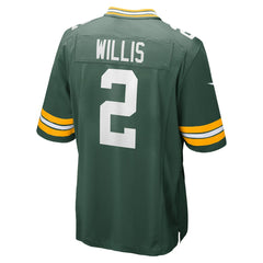 Nike Malik Willis Green Bay Packers Game Jersey Green