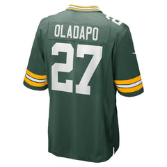 Nike Kitan Oladapo Green Bay Packers Game Jersey Green