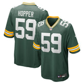 Nike Ty'Ron Hopper Green Bay Packers Game Jersey Green