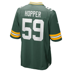 Nike Ty'Ron Hopper Green Bay Packers Game Jersey Green