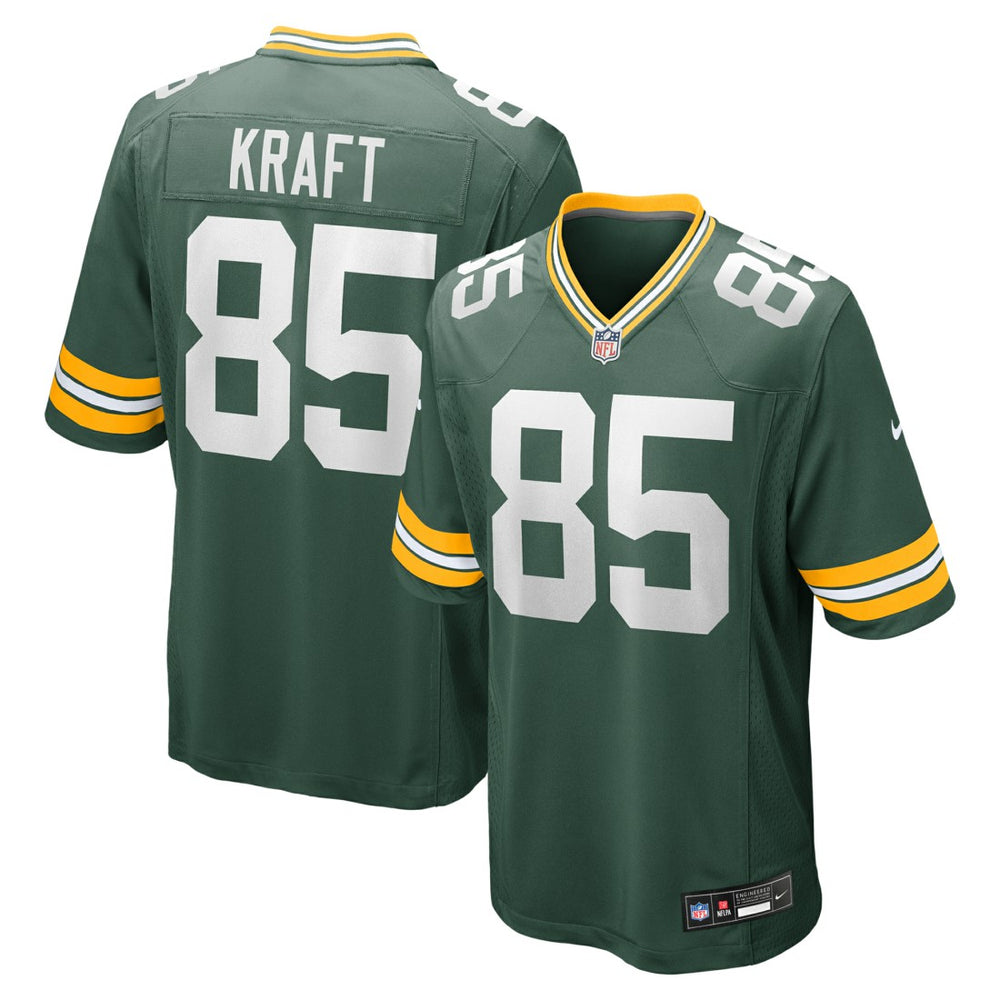 Nike Tucker Kraft Green Bay Packers Game Jersey Green
