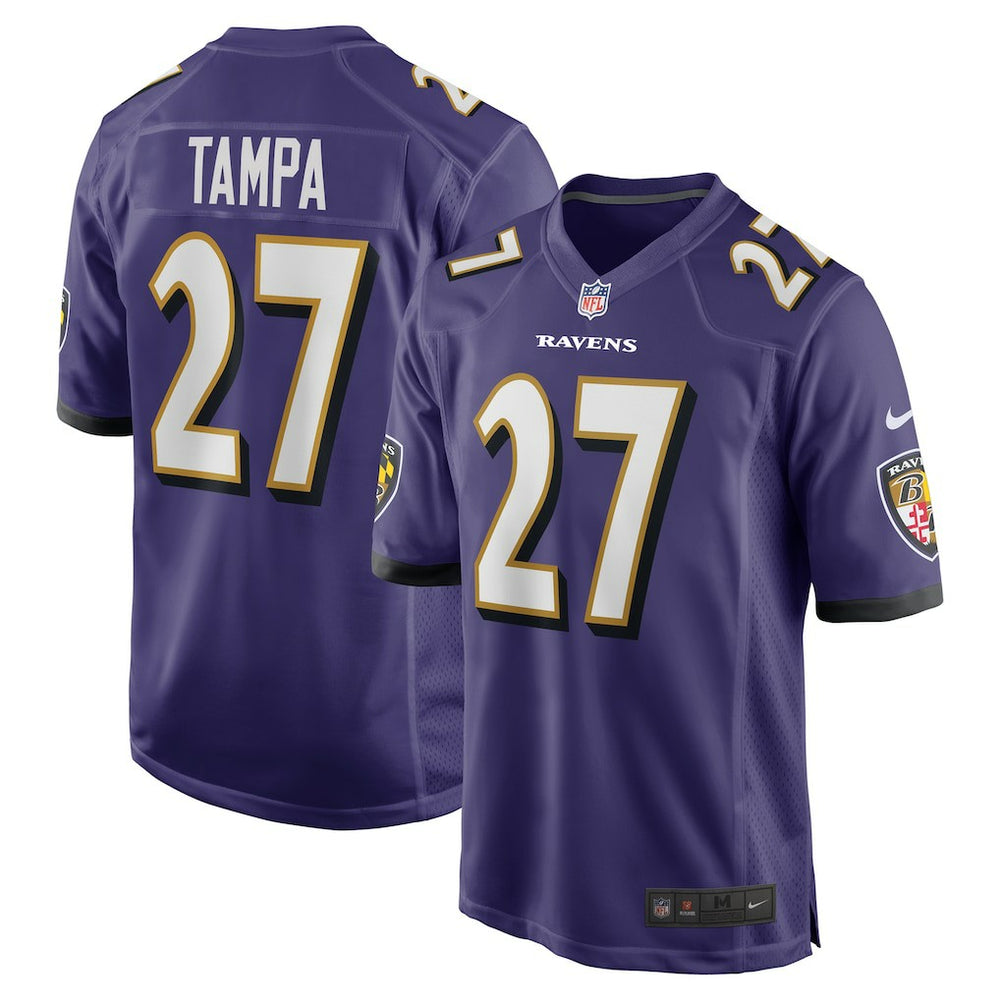 Nike T.J. Tampa Baltimore Ravens Team Game Jersey Purple