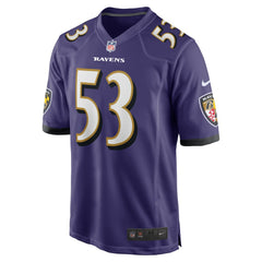 Nike Kyle Van Noy Baltimore Ravens Team Game Jersey Purple