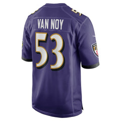 Nike Kyle Van Noy Baltimore Ravens Team Game Jersey Purple